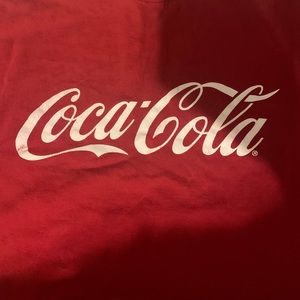 Coke crop top with long sleeves
